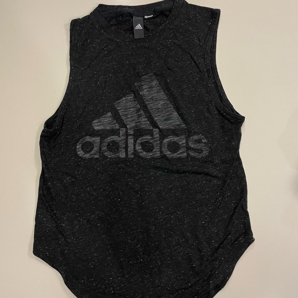 Adidas Black Sleeveless Top